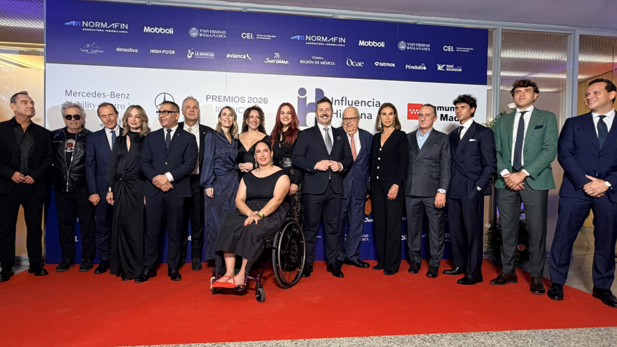 Los Premios Influencia Hispana 2026 reunieron en Madrid a destacados referentes de la cultura, el deporte y la sociedad.
