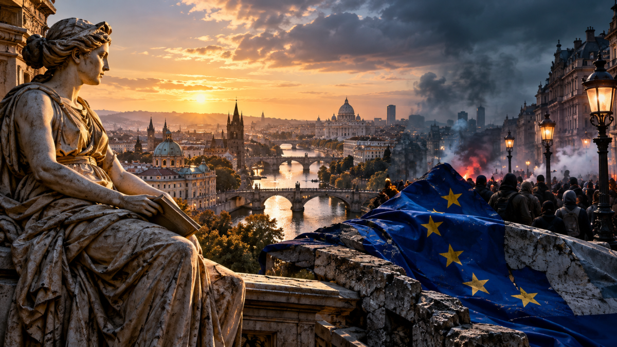 Europa enfrenta profundas transformaciones sociales y culturales que reavivan el debate sobre sus valores, identidad y legado de la Ilustración.