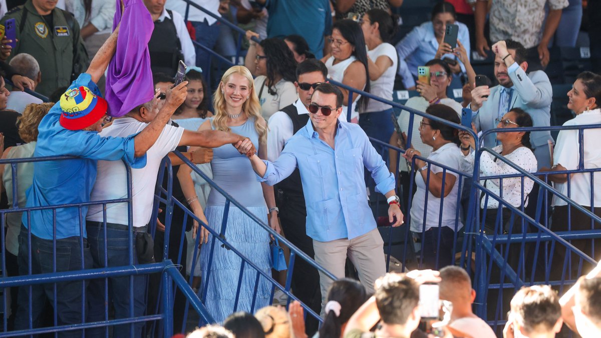 Daniel Noboa en el Festival por los 206 años de Independencia de Guayaquil