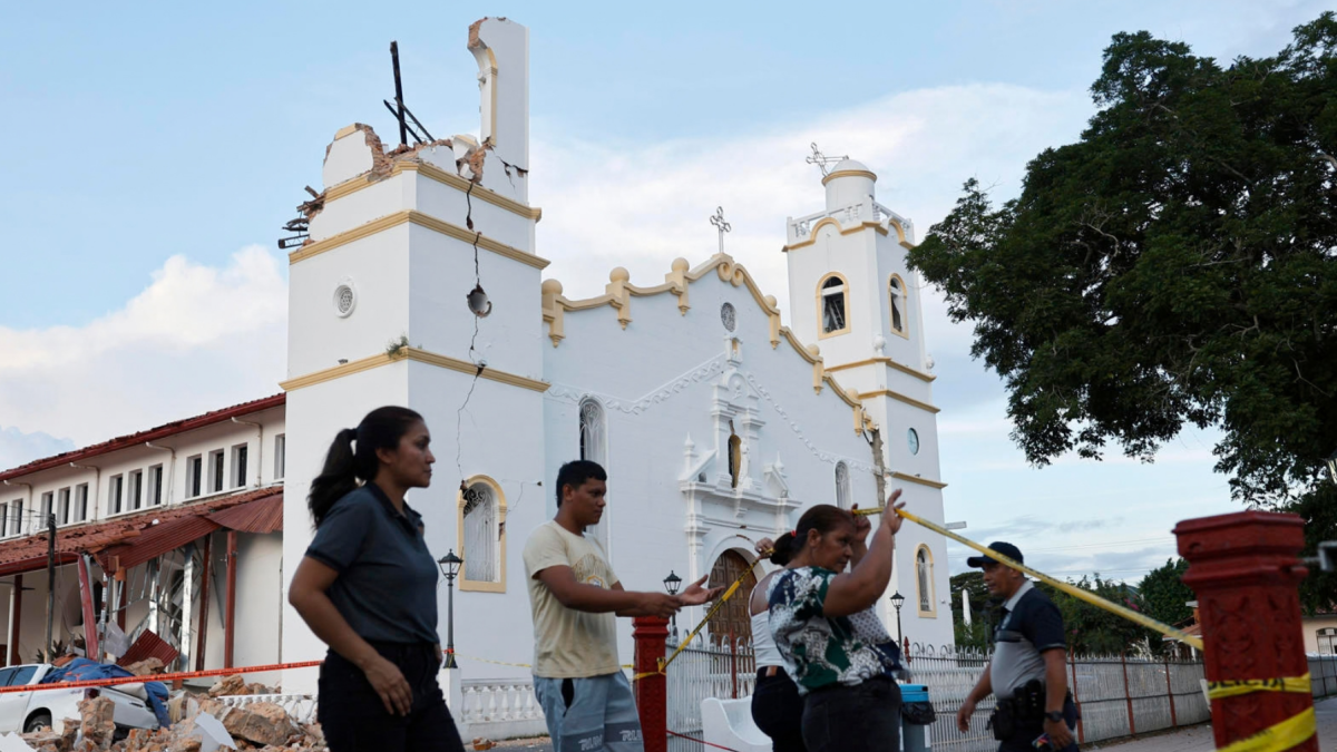 El terremoto de Panamá produjo temblores en varios países de Centroamérica.