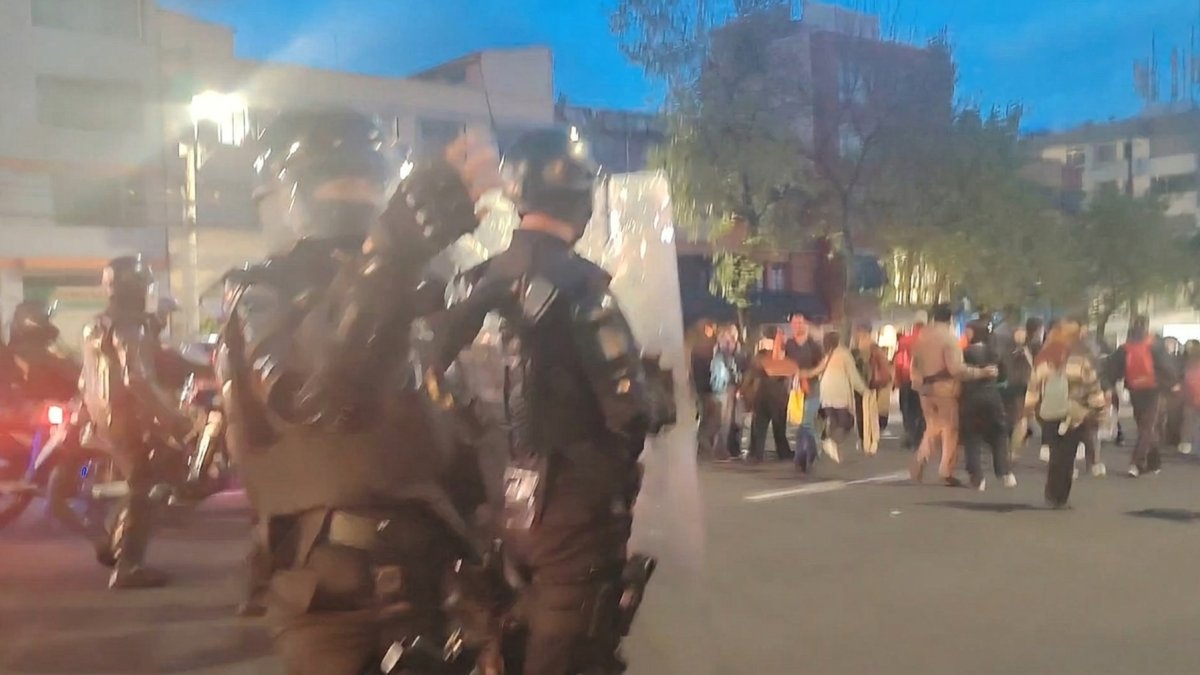 La movilización terminó en horas de la noche del 10 de octubre de 2026.
