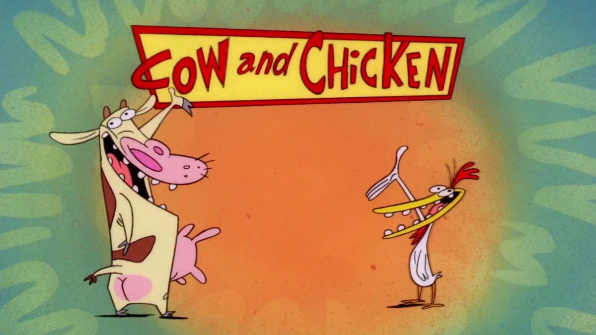 Escena de La Vaca y El Pollito