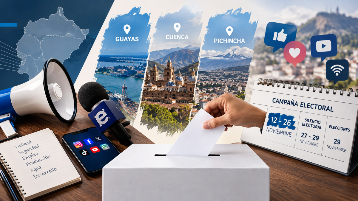 Los precandidatos combinarán recorridos territoriales y redes sociales para difundir sus propuestas.
