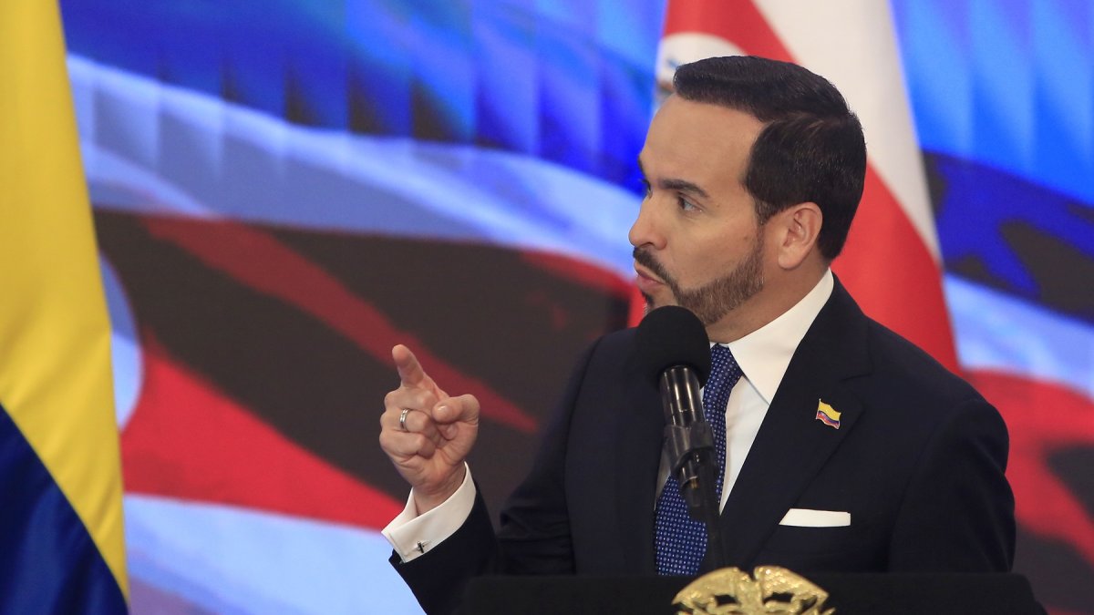 El presidente de Colombia, Abelardo De la Espriella.