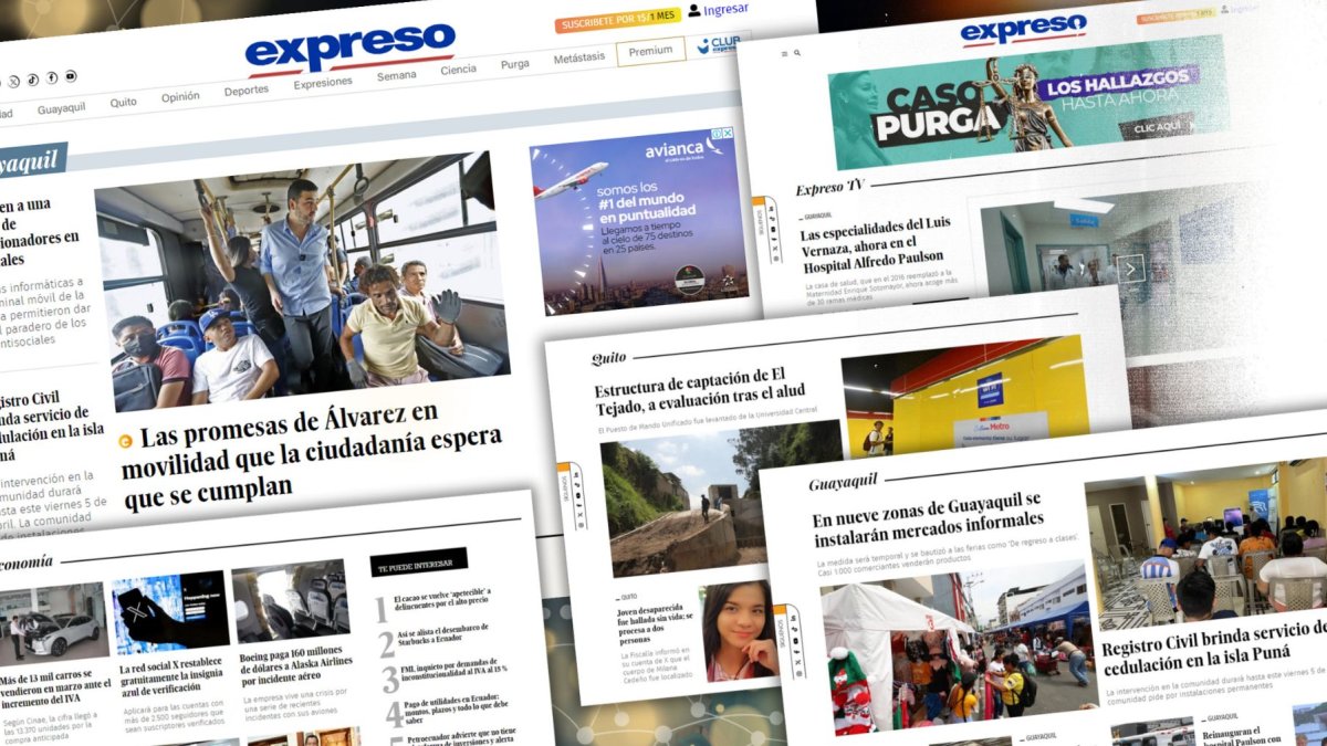 Un diario que quiere seguir siendo leído tiene que ir a donde están sus lectores. Diario EXPRESO inicia su nueva etapa exclusivamente en digital.