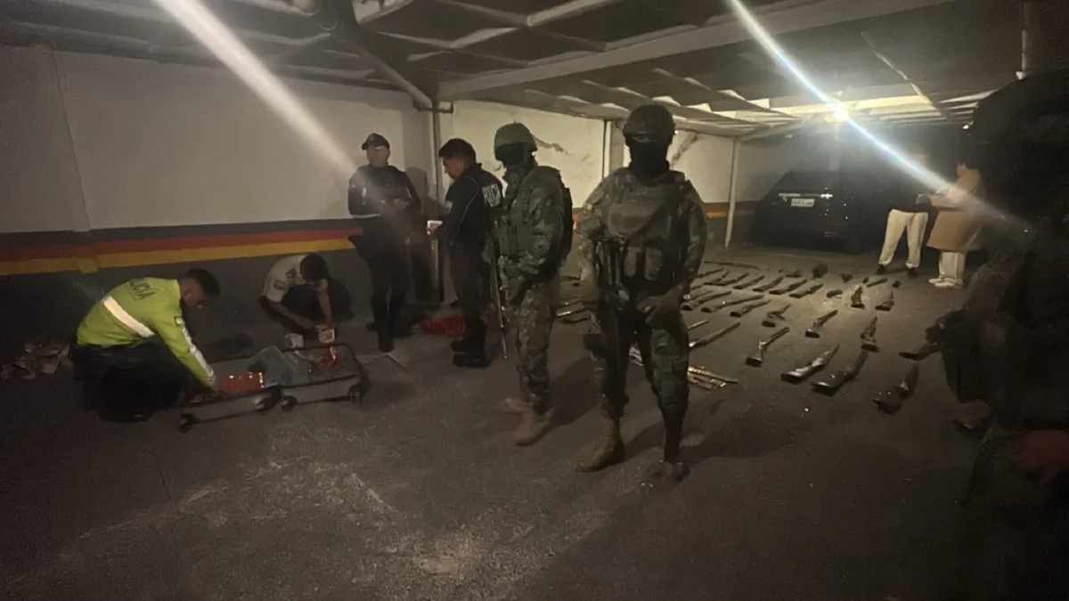 Operativo fallido en Monteserrín: el arsenal incautado en 2026 ya fue devuelto por un juez en 2025