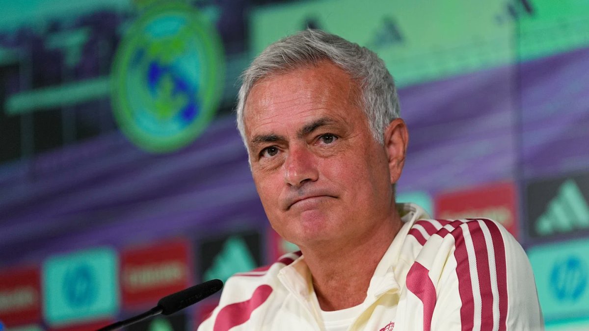 José Mourinho, entrenador de Real Madrid.