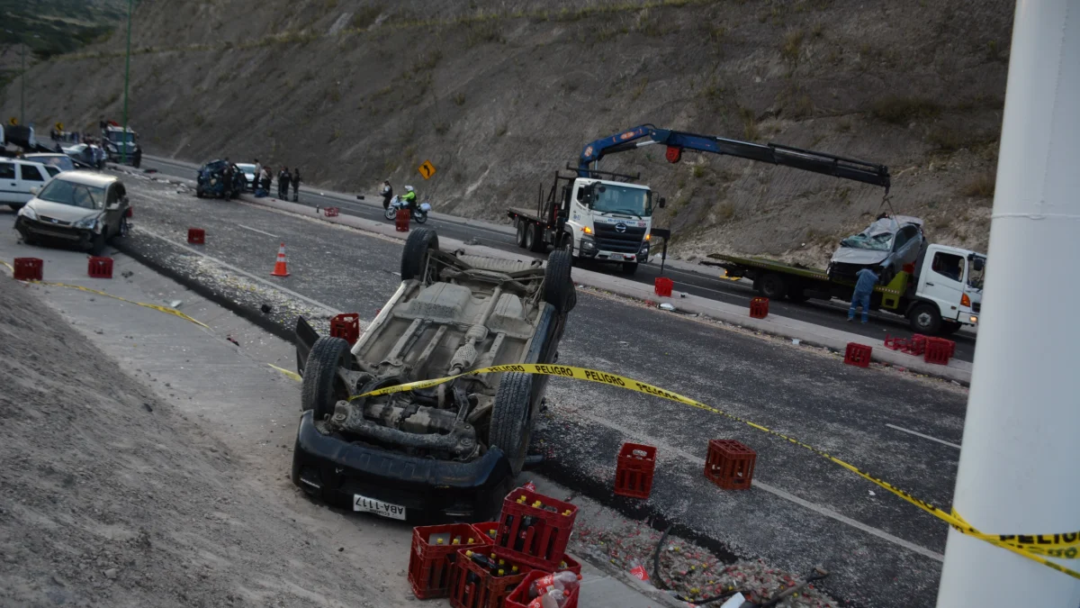 Entre enero y agosto de 2026, en Quito se registraron 2.557 siniestros de tránsito.
