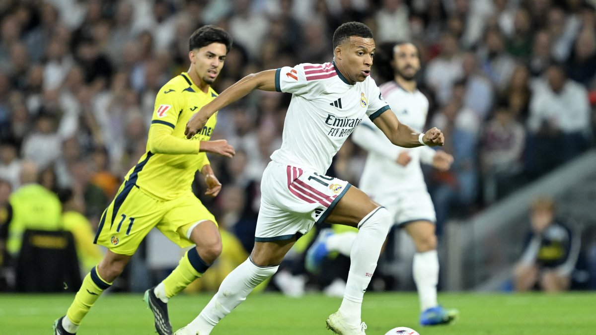 Kylian Mbappé comandará el ataque del Real Madrid en Roma.