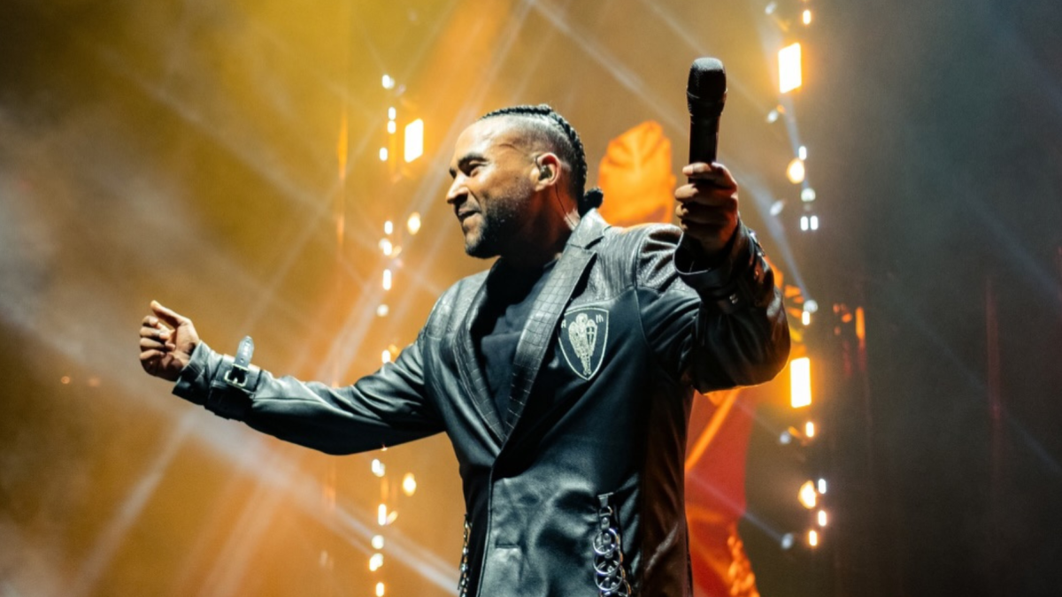 Don Omar en concierto.