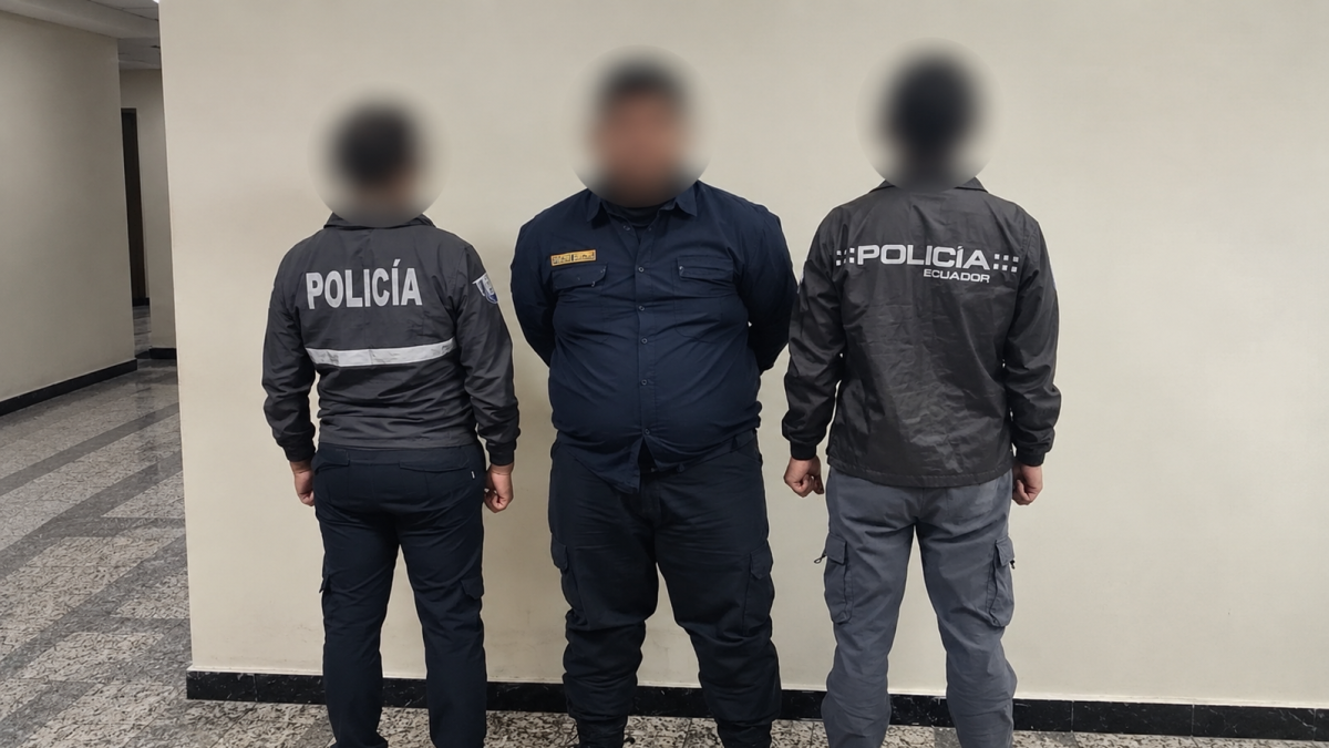 La Policía detuvo a un guardia de seguridad investigado por el presunto delito de homicidio, tras un incidente registrado en el norte de Quito.