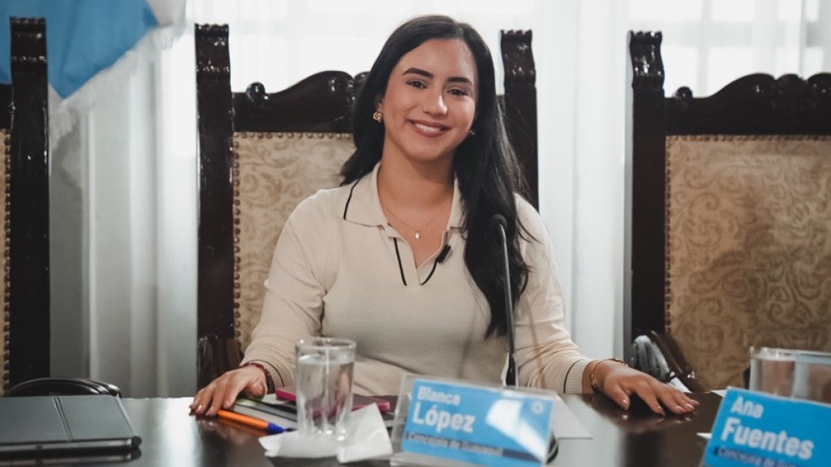 Blanca López llegó al Municipio de Guayaquil en mayo de 2023, cuando tenía 23 años.