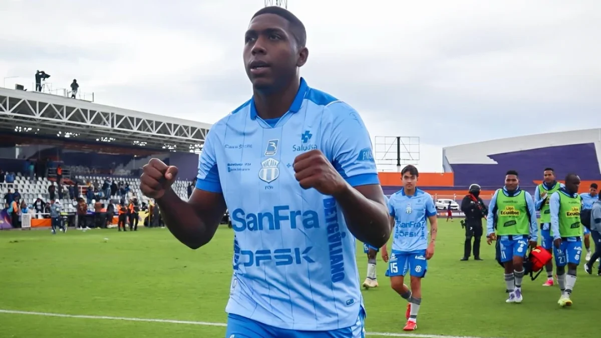 El delantero Néstor Caicedo llegó como refuerzo al Macará para el segundo semestre de 2026.
