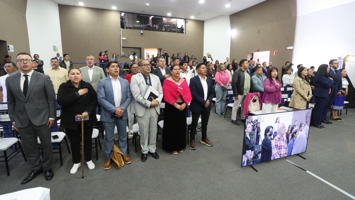 El CNE realizó el sorteo del orden de grabación y pautaje en medios de las 65 candidaturas al CPCCS.