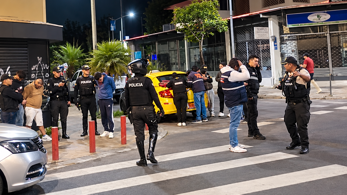 Tres ciudadanos extranjeros fueron detenidos durante un allanamiento en La Mariscal.