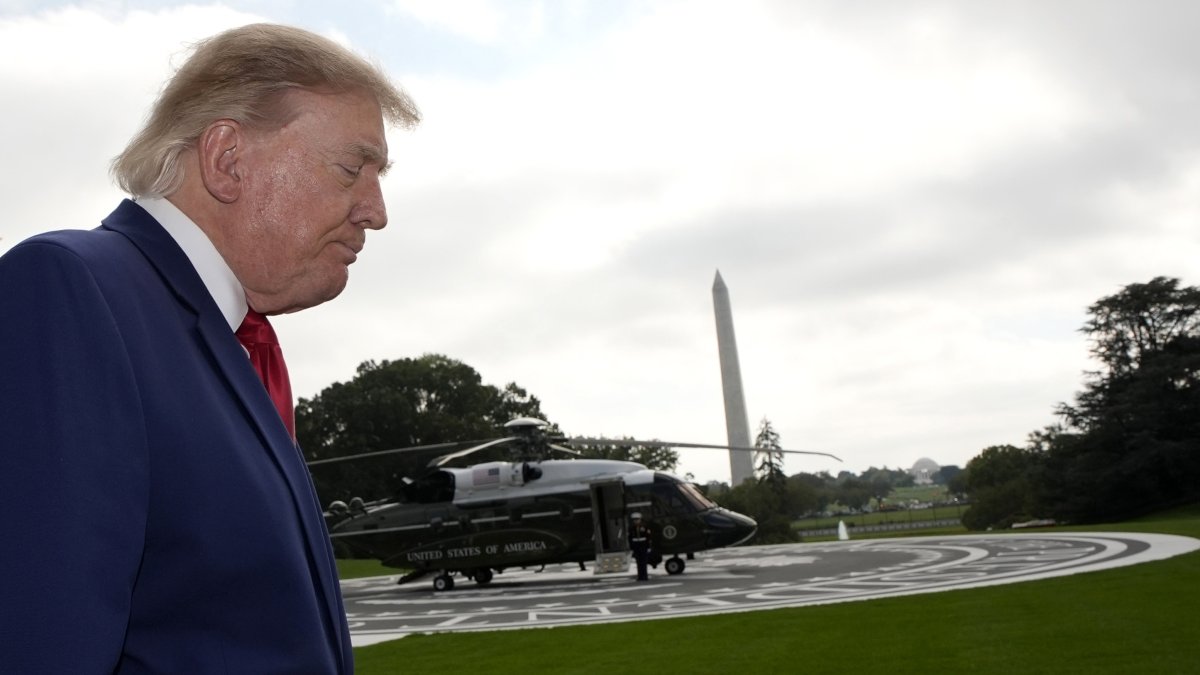 El presidente Trump participó en un mitin de mitad de mandato en Dalton, Georgia, en apoyo a los candidatos locales Rick Jackson y el representante Mike Collins.