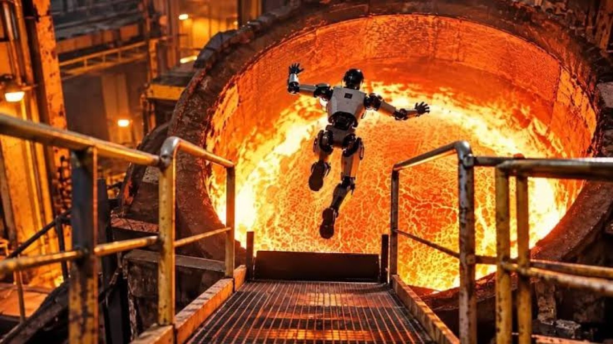 Figure AI destruyó su segunda generación de robots humanoides Figure 02 al lanzarlos a acero fundido.