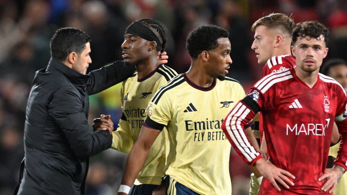 Noni Madueke marcó el gol de triunfo de Arsenal.