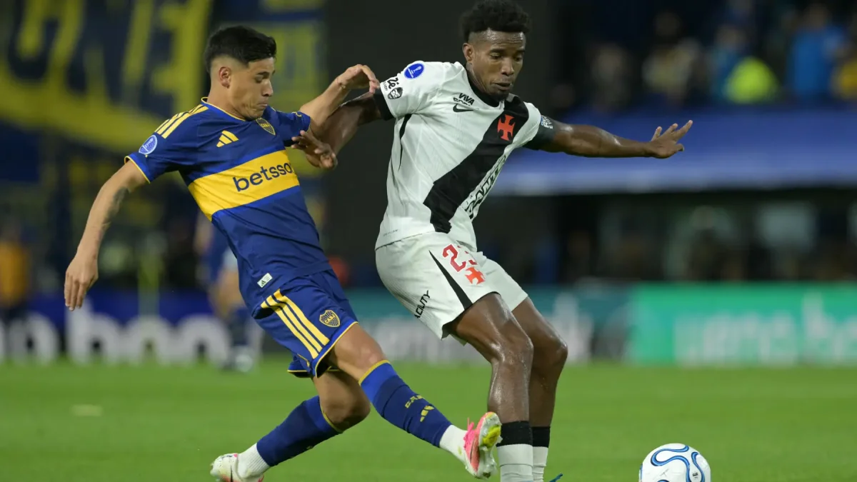Boca Juniors perdió 1-0 ante Vasco da Gama en el juego de ida, en la Bombonera.