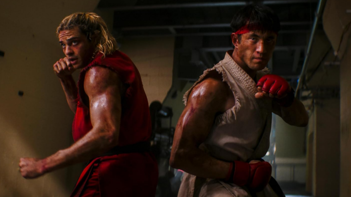 Toma de la nueva película de Street Fighter.