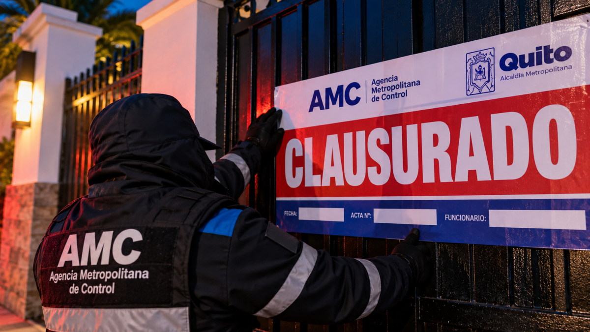 Referencial. La AMC clausuró la sede recreacional de Aso Pichincha, en San Antonio de Quito, por presuntas irregularidades en los permisos de funcionamiento.