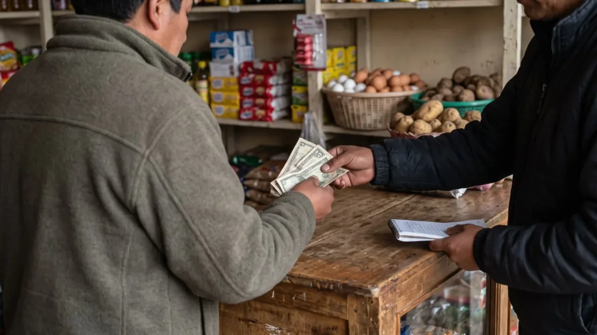 El análisis advierte sobre el deterioro económico de los pequeños negocios y su exposición a redes de préstamos informales.