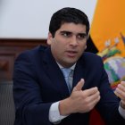 Recorrido. El vicepresidente Otto Sonnenholzner es ahora la cara más visible del Gobierno en el territorio.