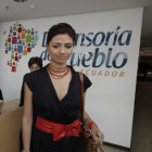 Jhajaira Urresta acudió a la Defensoría del Pueblo