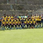 La selección sub-23, que disputará el torneo preolímpico, posó para la tradicional foto oficial.