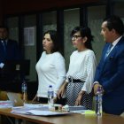 La audiencia se instaló a las 12:30 de este miércoles 5 de febrero, casi una semana después de que Vicuña fuera sentenciada.