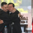 El juez Iván León recibió las condolencias de las partes procesales por la muerte de su madre.