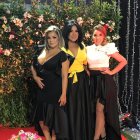 Maggie, Lila y Daniela Flores.