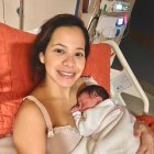 La hija del comunicador deportivo y su nieta