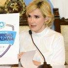 La alcaldesa Cynthia Viteri, quien este 19 de marzo dio positivo para coronavirus.