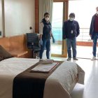 Integrantes del Comité de Operaciones de Emergencia recorrieron las instalaciones de la Casa de la Selección.