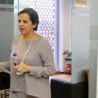 La ministra Romo fue la encargada de informar los datos actualizados del avance del COVID-19 en Ecuador.