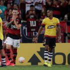 Flamengo recibió a Barcelona por la Copa Libertadores el pasado 11 de marzo y lo derrotó por 3-0