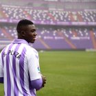 Stiven Plaza no ha podido alcanzar la regularidad en el Real Valladolid.