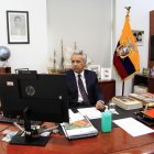 El presidente, desde el inicio del aislamiento, ha permanecido confinado en el palacio de Carondelet. Despacha y mantiene citas virtuales.