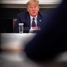 Donald Trump, durante una presentación pública. Sus opciones para una reelección se han reducido, aseguran.