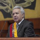 El presidente llegó sin mascarilla hasta la Asamblea Nacional a dar su informe a la nación.