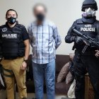 Sospechas. Uno de los detenidos por posibles irregularidades en la Empresa del Agua Potable de Quito.