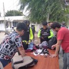Con tres mochilas intentaban ingresar los dos ciudadanos a Ecuador.