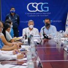 Sesión. El encuentro estuvo presidido por Gustavo Zúñiga.