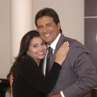 Ana Buljubasich y Carlos Luis Morales compartieron en "Cosas de casa"