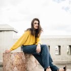 Fue reina de Cuenca hace cuatro años. Explica que ingresó al concurso para hacer escuchar su voz.