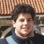 Carlo Acutir, en una foto de adolescente.