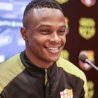 José Angulo expresó su deseo de triunfar con la camiseta del Ídolo.