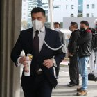 Abogados llegaron a la Corte Nacional para el anuncio de la apelación a la condena por el caso Sobornos