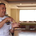 Darwin Jarrín, comandante general de la Marina desde diciembre de 2018.